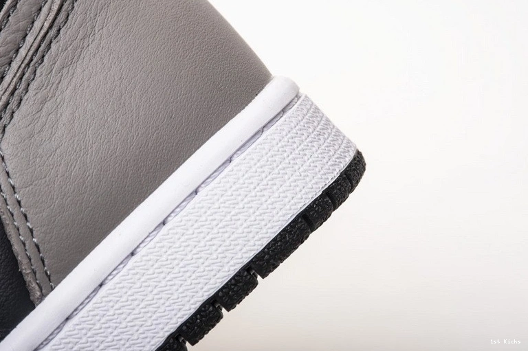 High OG Black Jordan Gray Retro Shadow 555088-013  1 Air 0324